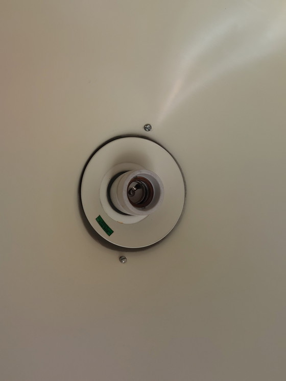 Image 1 of Rara lampada da soffitto postmoderna costruttivista di Gerd Heinz-Laitko