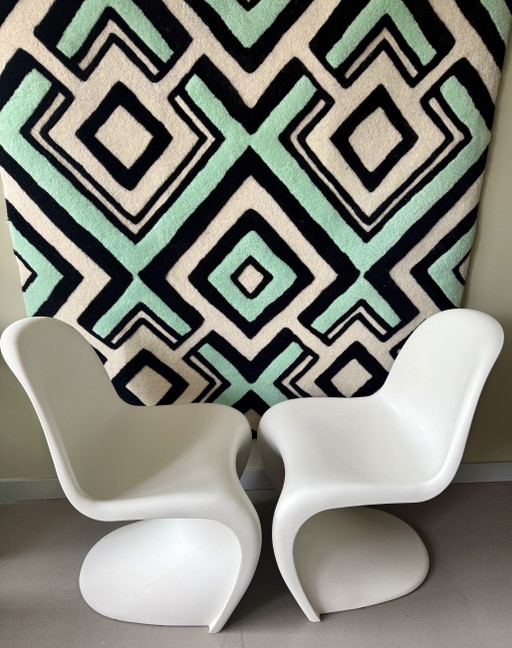 Designstoelen Verner Panton 2 stuks