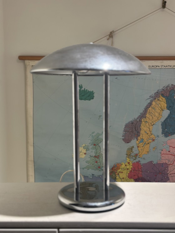 Image 1 of Vintage Robbert Sonneman Mushroom tafellamp 