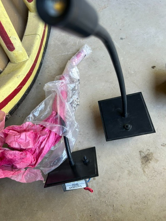 Image 1 of Vaughan lámparas de lectura 2 juegos. Con respaldo negro y con respaldo cromado