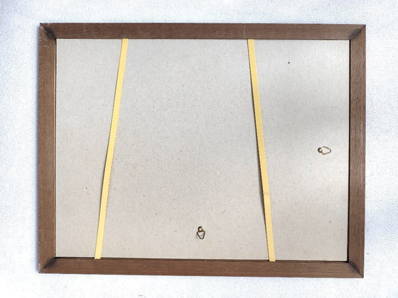 Image 1 of Litografia vintage firmata | Basilea – Am Kleinbasler Ufer | Annette Engelmeier