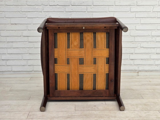 1970er Jahre, skandinavischer Sessel, Möbelleder, Buchenholz – Wood (photo 17 of 18)