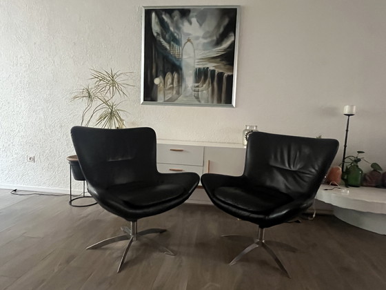 Image 1 of Set van 2 Luxe Deense Design Fauteuils – Hjort Knudsen