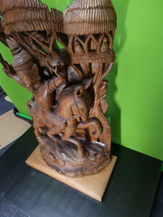 Image 1 of Talla de madera tailandesa súper hermosa