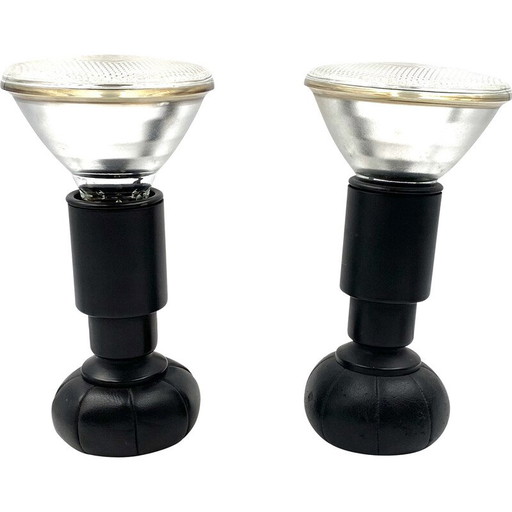 Paar vintage tafellampen mod. 600/C door Gino Sarfatti voor Arteluce, Italië 1966