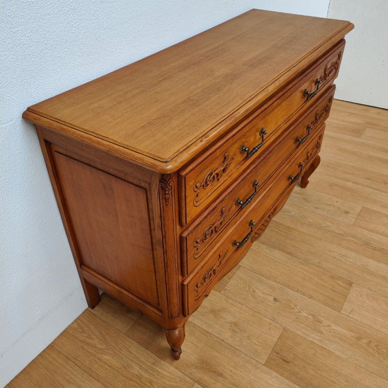 Image 1 of Vintage wooden Queen Anne chest of drawers, sideboard, chest of drawers