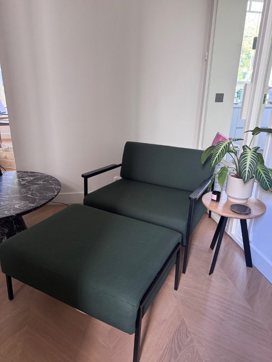 Image 1 of Studio Henk Co Lounge Chair + Ottoman 