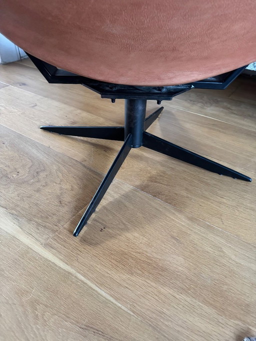 Bodilson-Drehsessel aus Leder