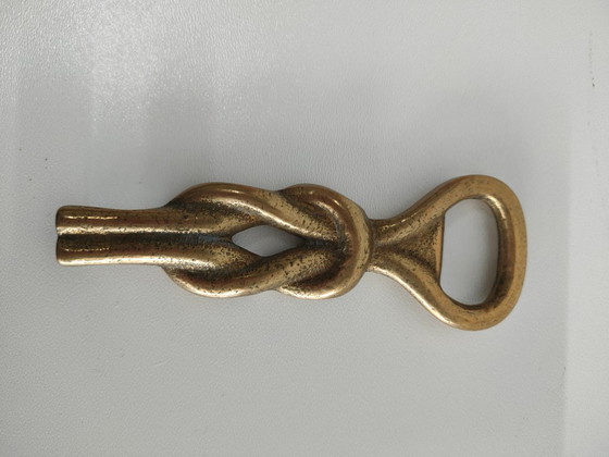Image 1 of Vintage maritieme messing design flesopeners