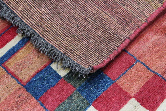 Image 1 of Original Perserteppich Gabbeh Ghashghai Orientteppich 158 cm x 116 cm Alt Natur