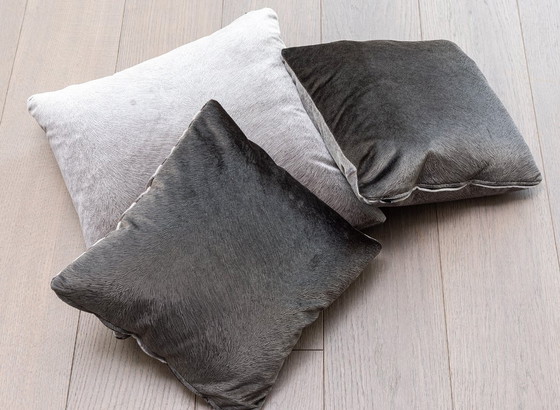 Image 1 of 1x Pouf mit Kissen