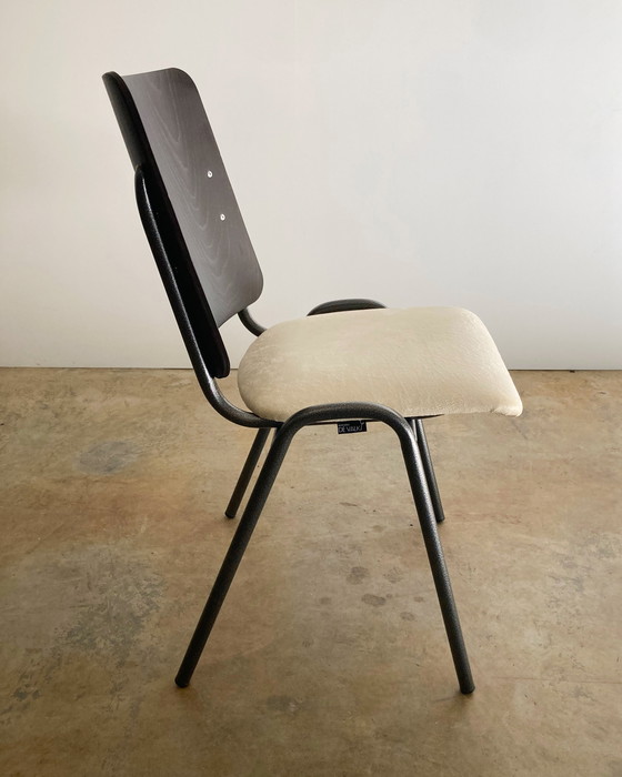 Image 1 of 6x Chaise d'école vintage Le Faucon