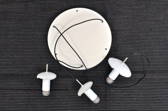 Image 1 of Vintage 3-light pendant lamp, 60s/70s