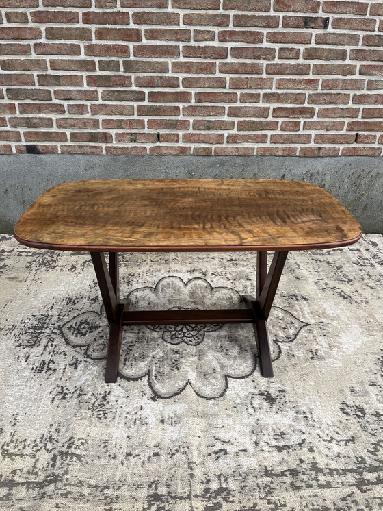 Image 1 of Vintage Mid Century Salontafel Met Palissander Blad