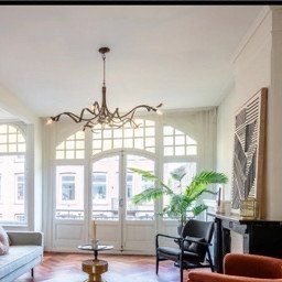 Lampada a sospensione/ kroonluchter Jacco Maris Ruban plié 