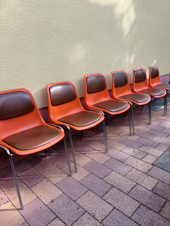 Image 1 of 6 stoelen Helmut Starke Europa jaren 70