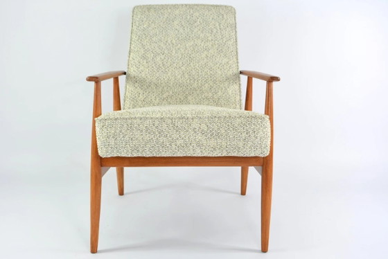 Image 1 of Fox fauteuil in gemêleerd beige en groen