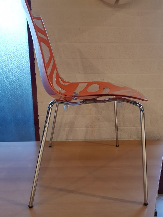 Image 1 of 4 x Pedrali Scab Wave Orange