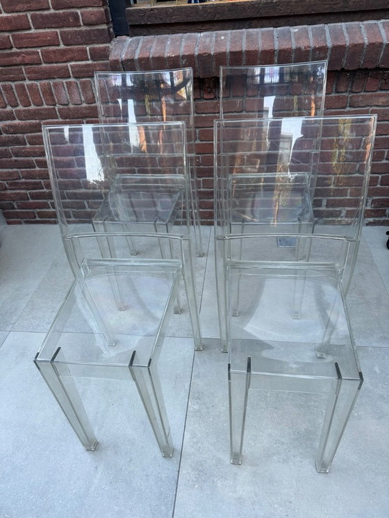 Image 1 of 4 Philippe Starck Kartell, sedie La Marie, trasparenti