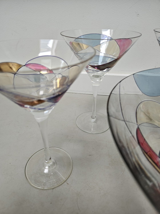 Image 1 of Antoni Barcelona Sagrada Martini glazen en schaal