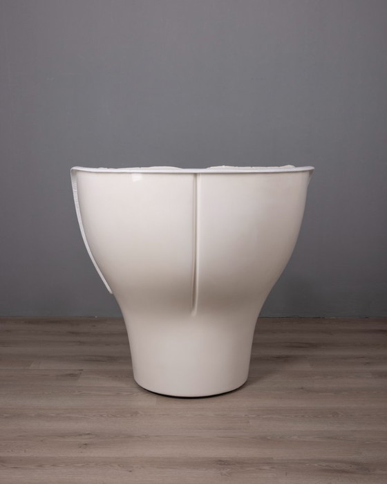 Image 1 of VINTAGE SWIVEL ARMCHAIR FROM THE 1960S, ELDA MODEL DESIGNED BY JOE COLOMBO FOR COMFORT