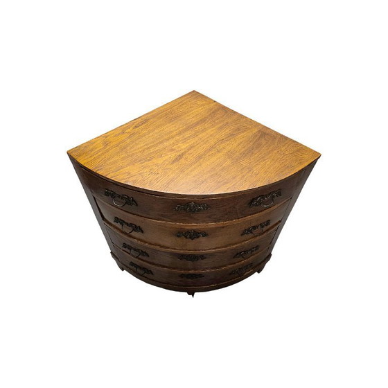 Image 1 of Commode d'angle hollandaise ancienne, début du XIXe siècle