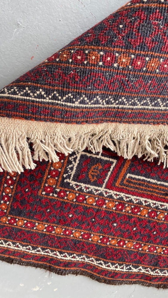 Image 1 of TAPIS Artisanal Vintage - 102cm x 204cm
