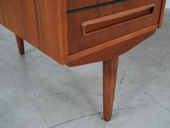 Image 1 of Bureau en teck, design danois, années 1960, designer : J. Svenstrup
