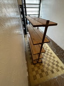 Industrial Shelving Cabinet From Linen Factory