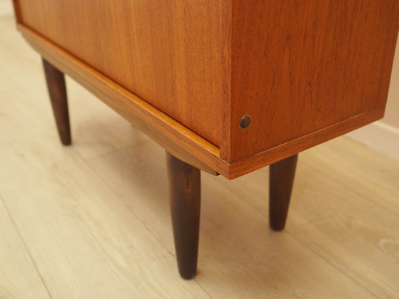 Image 1 of Teakhouten boekenkast, Deens design, jaren 70, gemaakt in Denemarken.