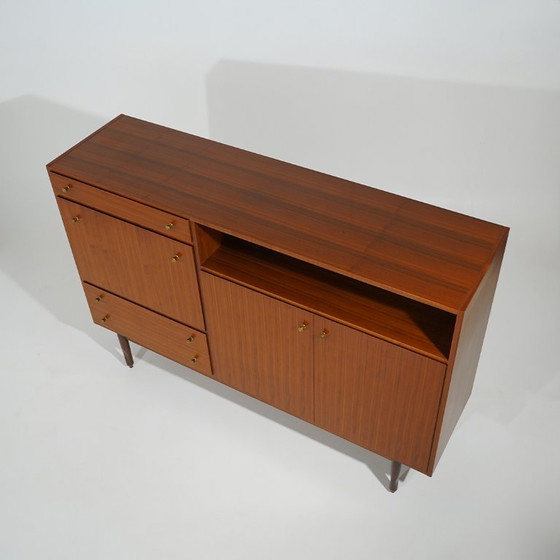 Wooden Sideboard With Integrated Bar, 1960s (photo 3 of 15)