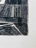 Jack Chambrin - Vintage Abstracte Ets - Haven Amsterdam