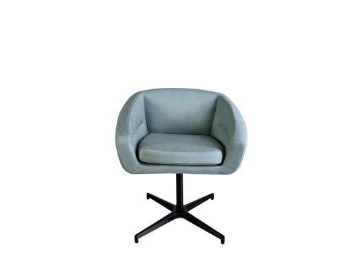 7x Softline Aiko Swivel Fauteuil pivotant Chaise avec accoudoirs Lounge