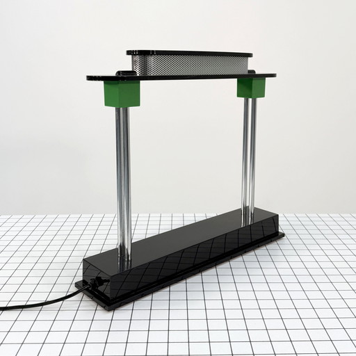 Pausania Tafellamp van Ettore Sottsass voor Artemide, jaren 1980