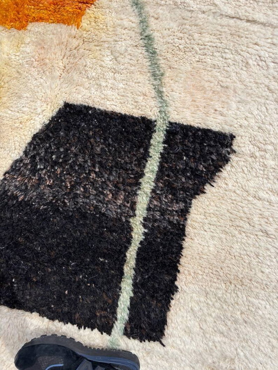 Large Moroccan rug - handwoven from pure Berber wool - 3X2m – Rugs & carpets, Cotton (photo 4 of 11)
