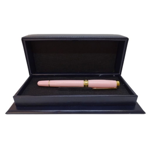 Chopard Special Edition “Happy fish” ballpoint pen, pink resin, gold plated and diamonds, 21st century – Switzerland