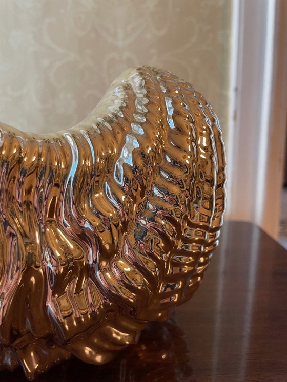 Image 1 of Große, muschelförmige Schale aus 999er Sterlingsilber