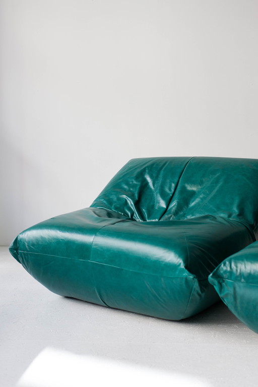 Chaises longues Papillon par Guido Maria Rosati pour Giovannetti, Italie, 1972