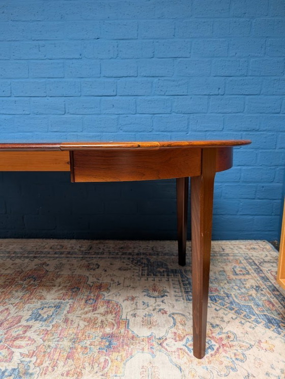 Image 1 of Tavolo da pranzo allungabile vintage, palissandro, anni '60