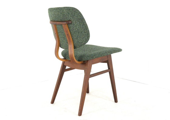 Image 1 of Ensemble de 6 chaises de salle à manger hollandaises « Zegge » vintage rembourrées