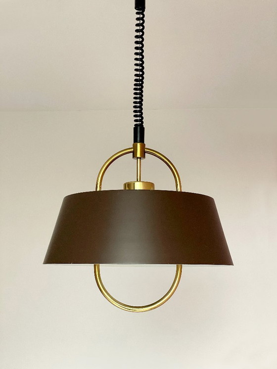 Image 1 of Lampada a sospensione vintage Hercules di Jo Hammerborg di Jo Hammerborg per Fog e Mørup, 1960