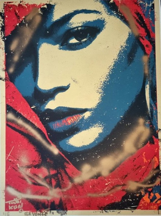 Tushikuni - Beyoncé - Framed Artist Lithograph
