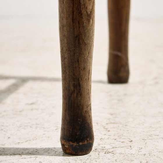 MK11200 Dreibeiniger Eichen Sessel – Wood (photo 9 of 16)
