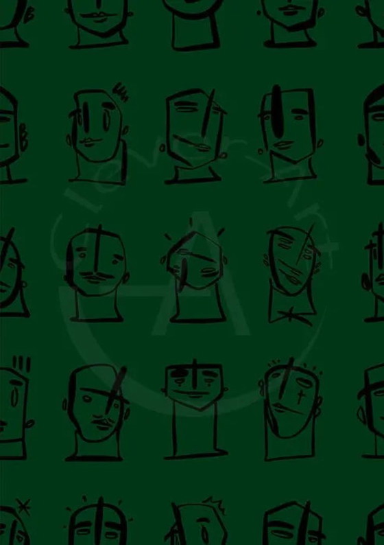 Image 1 of Hoker - Alla ricerca del mio colore - firmato a mano - stampa UV verniciata su carta