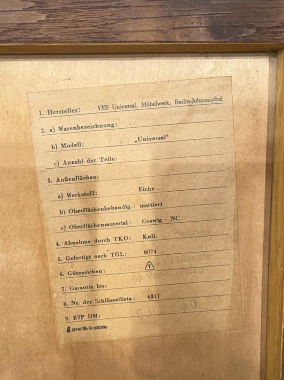 Image 1 of Vintage dressoir / vitrinekast / woonkamerkast – jaren 60