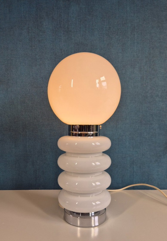 Image 1 of Lampada da tavolo vintage - Carlo Nason - anni '70