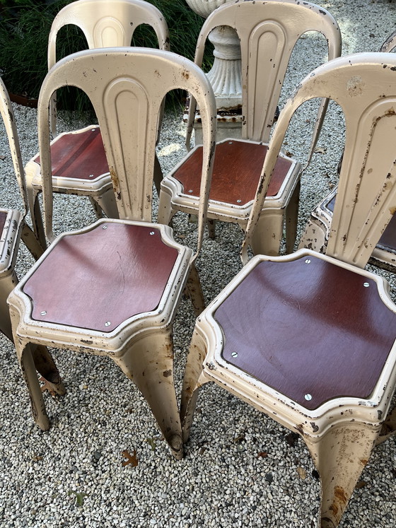 Image 1 of 7 chaises Fibrocit