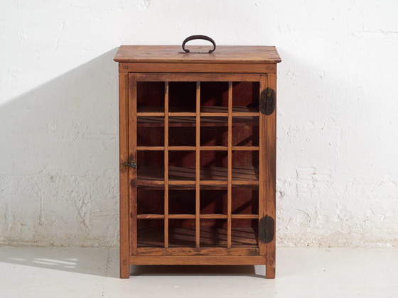 Small antique Japanese cabinet - Taisho to early Showa period - (c. ) – Display cabinets (photo 36 of 40)