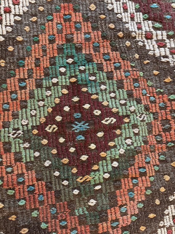 Rare Caucasian Kilim with embroidery, 195x300 cm – Rugs & carpets, Wool (photo 4 of 7)