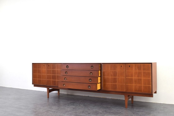 Image 1 of Mid-Century Teak Sideboard by Rolf Rastad & Adolf Relling for Gustav Bahus